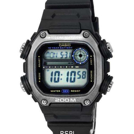 Orologio da uomo Casio Digital Sports con cinturino in resina al quarzo DW-291HX-1A DW291HX-1 200M
