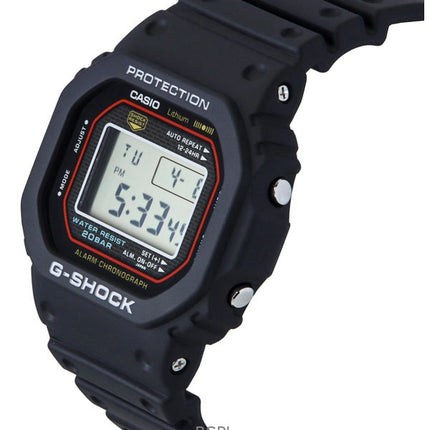 Casio G-Shock Digital ricrea il design originale del primo orologio da uomo G-Shock Quartz DW-5000R-1A 200M
