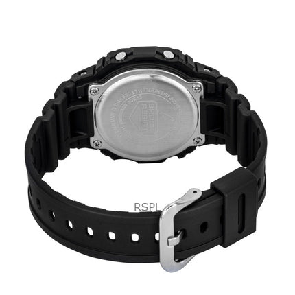 Orologio da uomo Casio Origin Digital con cinturino in resina al quarzo DW-5600BBR-1 200M
