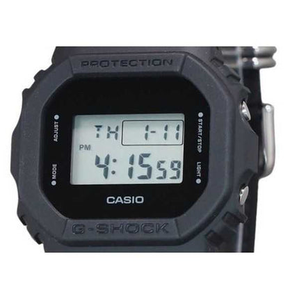 Casio G-Shock Digital Eco Cloth Strap Quartz DW-5600BCE-1 Orologio da uomo 200M