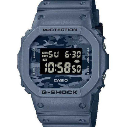 Orologio da uomo Casio G-Shock quadrante blu in resina digitale DW-5600CA-2 DW5600CA-2 200M