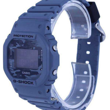 Orologio da uomo Casio G-Shock quadrante blu in resina digitale DW-5600CA-2 DW5600CA-2 200M