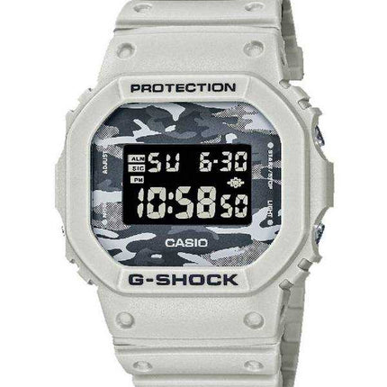 Orologio da uomo Casio G-Shock Divers quadrante grigio digitale al quarzo DW-5600CA-8 DW5600CA-8 200M