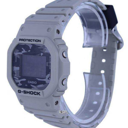 Orologio da uomo Casio G-Shock Divers quadrante grigio digitale al quarzo DW-5600CA-8 DW5600CA-8 200M