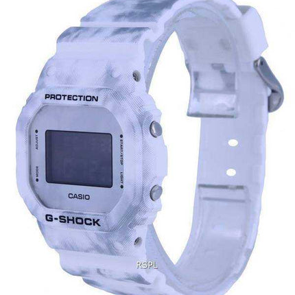 Orologio da uomo Casio G-Shock digitale in resina quadrante bianco al quarzo DW-5600GC-7 DW5600GC-7 200M