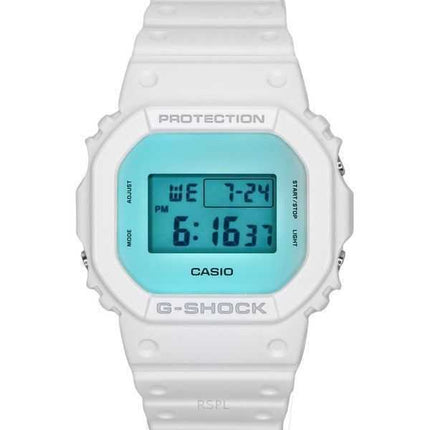 Casio G-Shock Digitale Cinturino in Resina Bianca Quarzo DW-5600TL-7 200M Orologio da Uomo