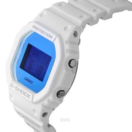 Casio G-Shock Digitale Cinturino in Resina Bianca Quarzo DW-5600TL-7 200M Orologio da Uomo