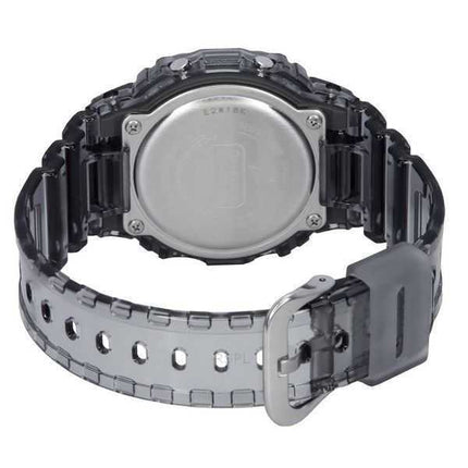 Casio G-Shock Orologio da uomo al quarzo con cinturino in resina traslucida grigio digitale DW-5600TLS-8 200M