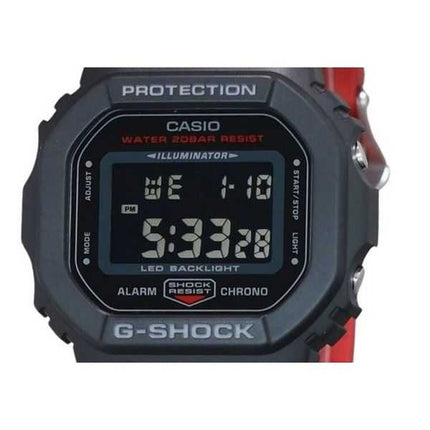 Orologio da uomo Casio G-Shock Digital Resin Strap Quartz DW-5600UHR-1 200M