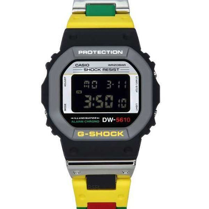 Orologio da uomo Casio G-Shock Mix Tape digitale in edizione limitata al quarzo DW-5610MT-1 200M