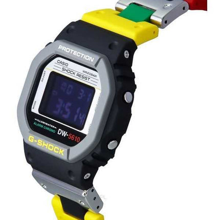 Orologio da uomo Casio G-Shock Mix Tape digitale in edizione limitata al quarzo DW-5610MT-1 200M