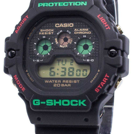 Orologio da uomo al quarzo 200M Casio G-Shock DW-5900TH-1 resistente agli urti