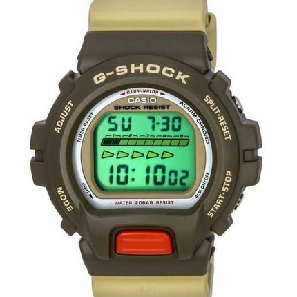 Orologio da uomo Casio G-Shock Digital Vintage Product Series cinturino in resina al quarzo DW-6600PC-5 200M