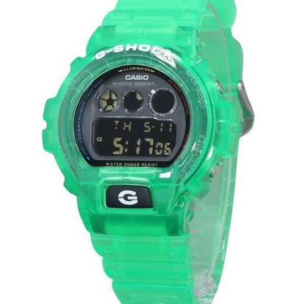 Casio G-Shock Joytopia Digitale Traslucido Verde Cinturino in Resina Quarzo DW-6900JT-3 200M Orologio da Uomo