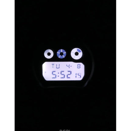 Orologio da uomo Casio G-Shock al quarzo in resina bio-based digitale DW-6900RL-1 200M