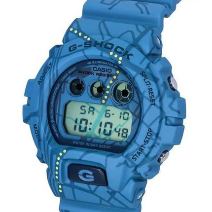 Orologio da uomo Casio G-Shock Treasure Hunt al quarzo digitale DW-6900SBY-2 200M