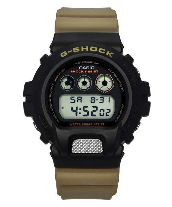 Casio G-Shock Orologio da uomo al quarzo digitale con cinturino in resina e quadrante nero DW-6900TU-1A5 200M