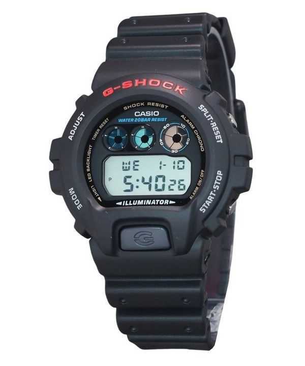 Orologio Casio G-Shock Digital Resin Strap Quartz DW-6900U-1 200M da uomo