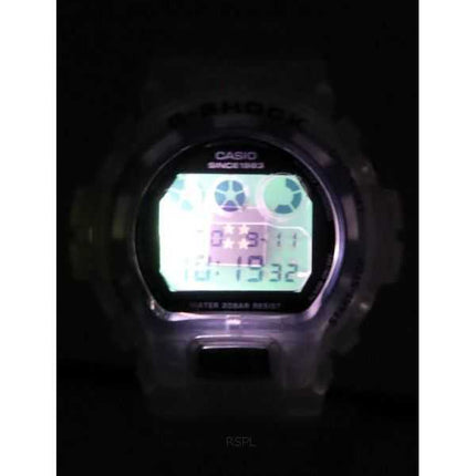 Orologio da uomo Casio G-Shock Clear Remix 40th Anniversary edizione limitata al quarzo digitale DW-6940RX-7 200M