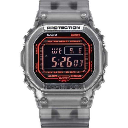 Orologio da uomo Casio G-Shock Mobile Link cinturino in resina digitale al quarzo DW-B5600G-1 200M