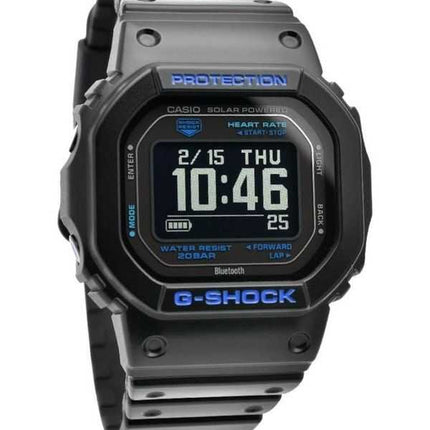 Casio G-Shock G-Squad Digital Smartphone Link Bluetooth Resina a base biologica Solare DW-H5600-1A2 200M Orologio da uomo