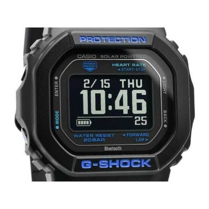 Casio G-Shock G-Squad Digital Smartphone Link Bluetooth Resina a base biologica Solare DW-H5600-1A2 200M Orologio da uomo