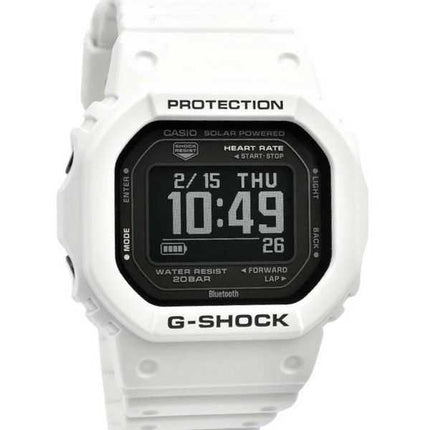 Casio G-Shock G-Squad Digital Smartphone Link Bluetooth Resina a base biologica Solare DW-H5600-7 200M Orologio da uomo