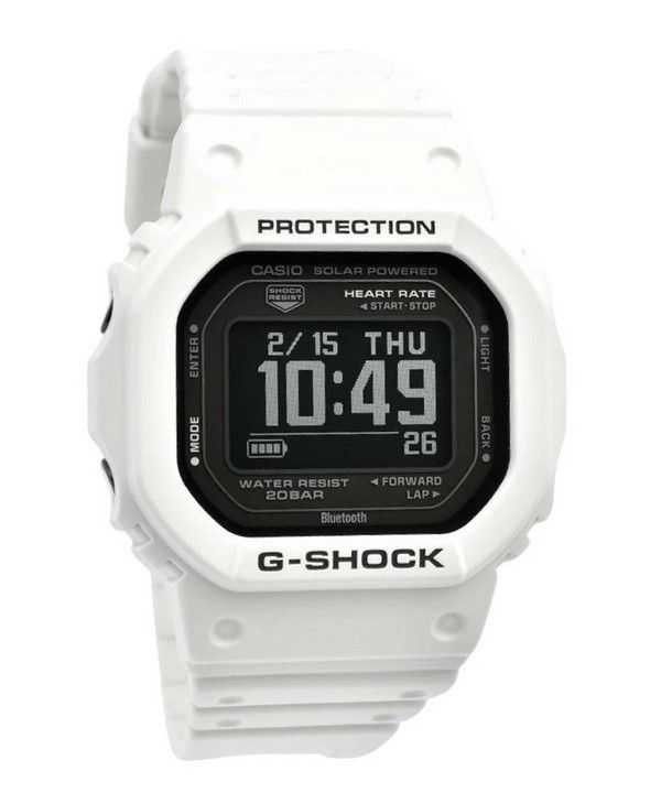 Casio G-Shock G-Squad Digital Smartphone Link Bluetooth Resina a base biologica Solare DW-H5600-7 200M Orologio da uomo