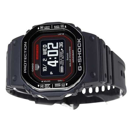 Casio G-shock Move G-Squad Digital Smartphone Link Cinturino in resina a base biologica Solar DW-H5600MB-1A4 Orologio da uomo 20