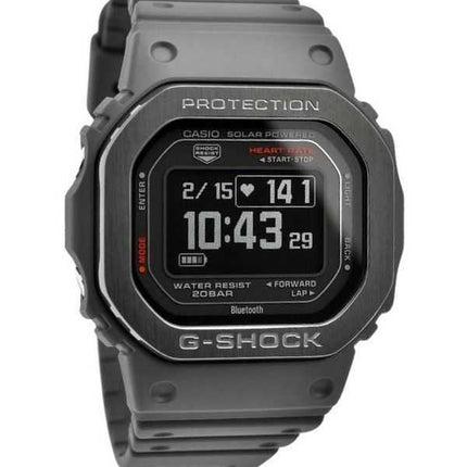 Casio G-Shock G-Squad Digital Smartphone Link Bluetooth Resina a base biologica Solare DW-H5600MB-8 200M Orologio da uomo