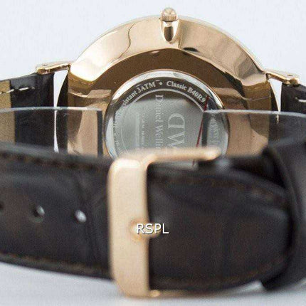 Orologio da uomo Daniel Wellington Classic York Quartz DW00100011 (0111DW)