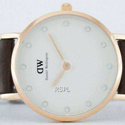 Daniel Wellington Classy Bristol Quartz Crystal Accent DW00100062 (0903DW) Orologio da donna
