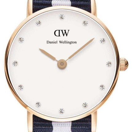 Daniel Wellington Classy Glasgow Quartz Crystal Accent DW00100066 (0908DW) Orologio da donna