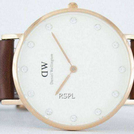 Daniel Wellington Classy St Mawes quarzo cristallo accento DW00100075 (0950DW) orologio da donna