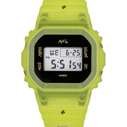 Orologio da uomo Casio G-Shock Digital J Balvin con cinturino in resina al quarzo DWE-5600JB-1A9 200M