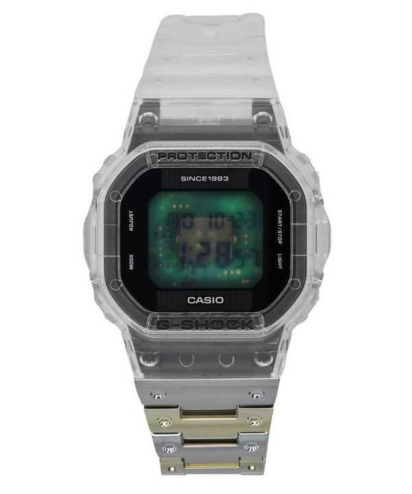Orologio da uomo Casio G-Shock 40th Anniversary in edizione limitata digitale Clear Remix al quarzo trasparente DWE-5640RX-7 200