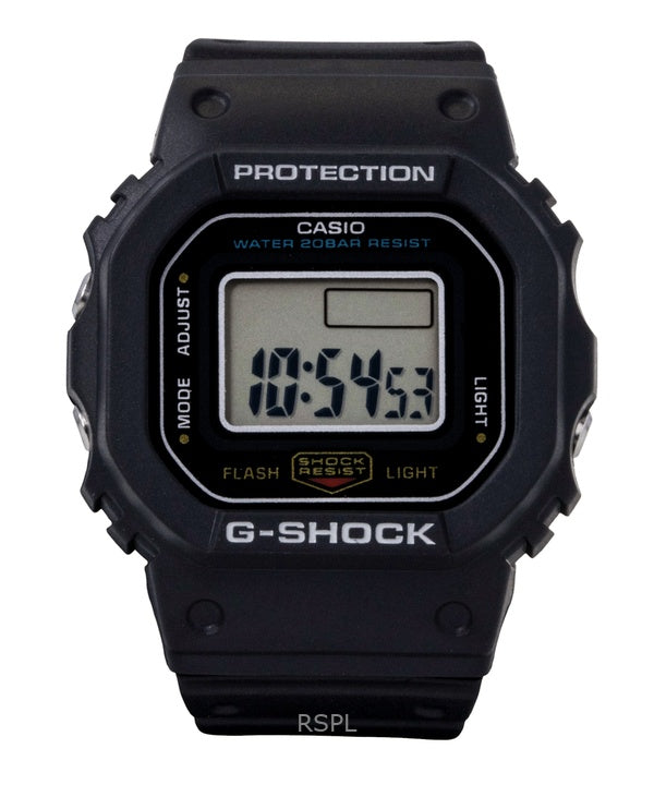 Orologio Casio G-Shock Nano Digital Nero Cinturino in Resina Bio-Based Quarzo DWN-5600-1 200M Unisex