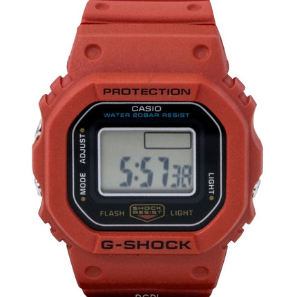 Orologio Casio G-Shock Nano Digital Red Bio-Based Resin Strap Quartz DWN-5600-4 200M Unisex