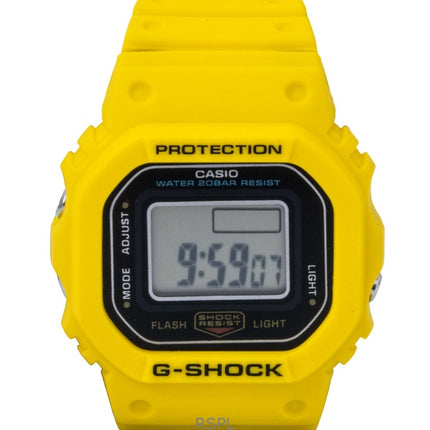 Orologio Casio G-Shock Nano Digital Yellow Bio-Based Resin Strap Quartz DWN-5600-9 200M Unisex
