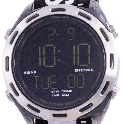 Orologio da uomo Diesel Crusher Digital Black Nylon Quartz DZ1914
