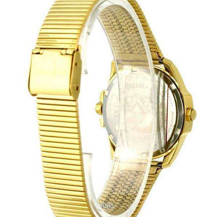 Orologio da uomo Diesel Baby Chief digitale tono oro in acciaio inossidabile al quarzo DZ1961 100M