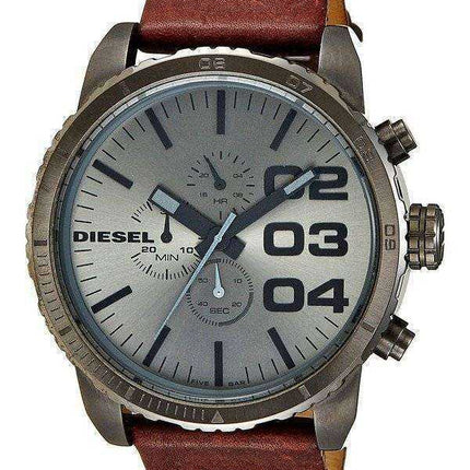 Orologio da uomo Diesel Advanced Cronografo quadrante grigio DZ4210