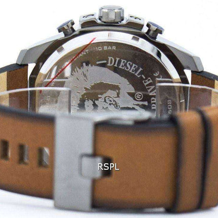Orologio da uomo Diesel Mega Chief Quartz Chronograph Gunmetal IP DZ4280