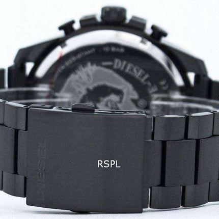 Orologio da uomo Diesel Mega Chief al quarzo nero IP DZ4283