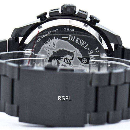 Orologio da uomo Diesel Mega Chief al quarzo nero IP DZ4283