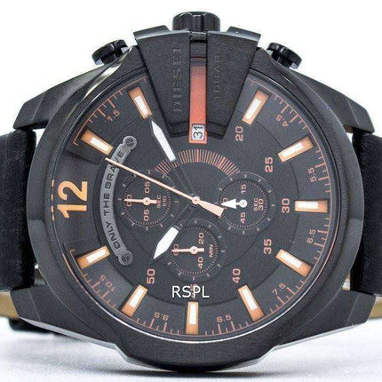 Orologio da uomo Diesel Mega Chief Cronografo quadrante nero 100M DZ4291