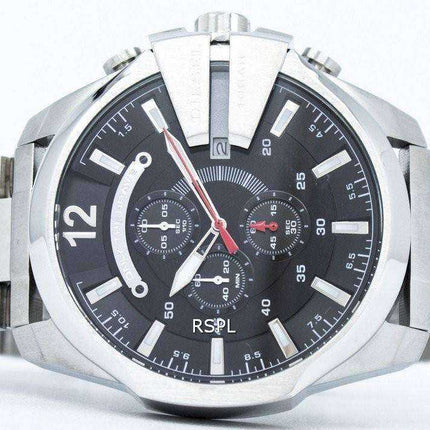 Orologio da uomo Diesel Mega Chief Quartz Cronografo quadrante nero DZ4308