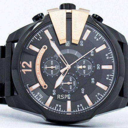 Orologio da uomo Diesel Quartz Chief Cronografo quadrante nero DZ4309