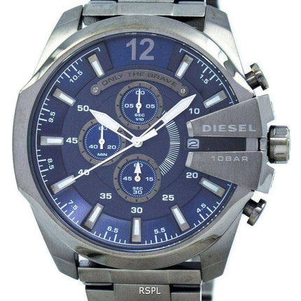 Orologio da uomo Diesel Mega Chief Chronograph Blue Dial 100M DZ4329