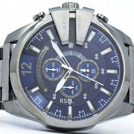 Orologio da uomo Diesel Mega Chief Chronograph Blue Dial 100M DZ4329
